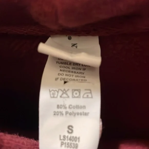 Ole Smoky Burgundy Moonshine Hoodie - Size S - Picture 2 of 3